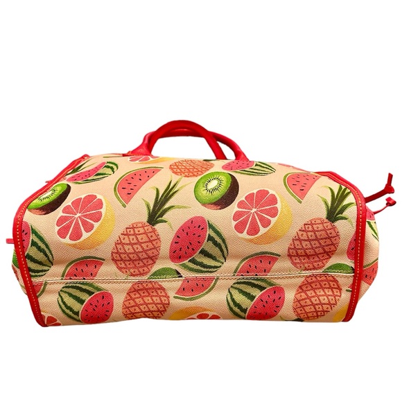 Dooney & Bourke 🍉 🥝 🍊Ambrosia Fruit Small Tote - Picture 3 of 13